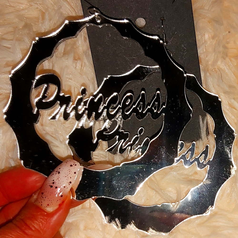 Fashion diva princess earrings